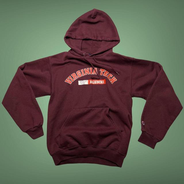 Champion Men's Hoodie - Burgundy - S on Productcaster.