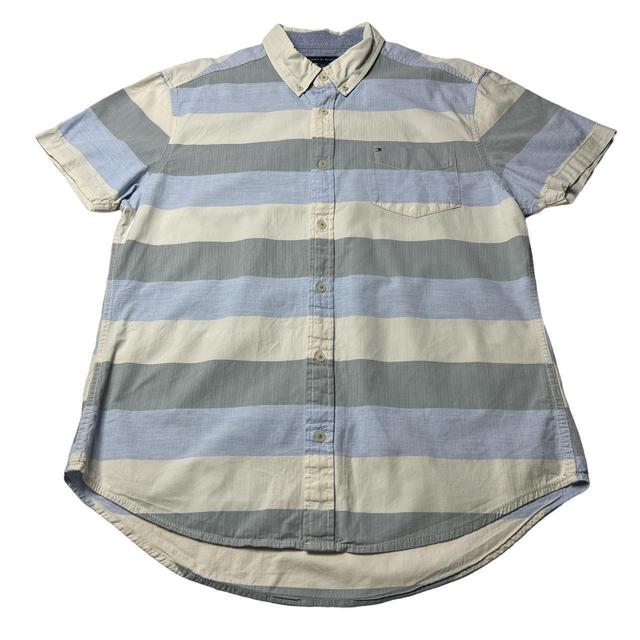 Tommy Hilfiger Men's Shirt - Blue - L on Productcaster.