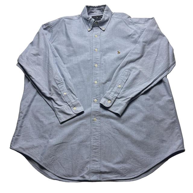 Ralph Lauren Men's Shirt - Blue - XL on Productcaster.