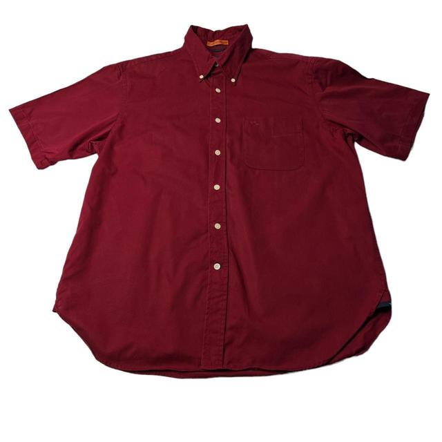 Dockers Men's Shirt - Burgundy - L on Productcaster.