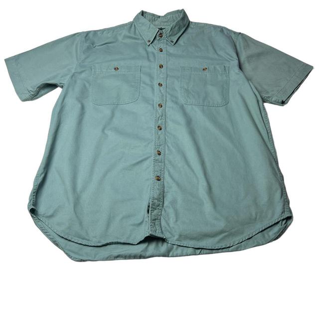 American Vintage Men's Shirt - Blue - XL on Productcaster.