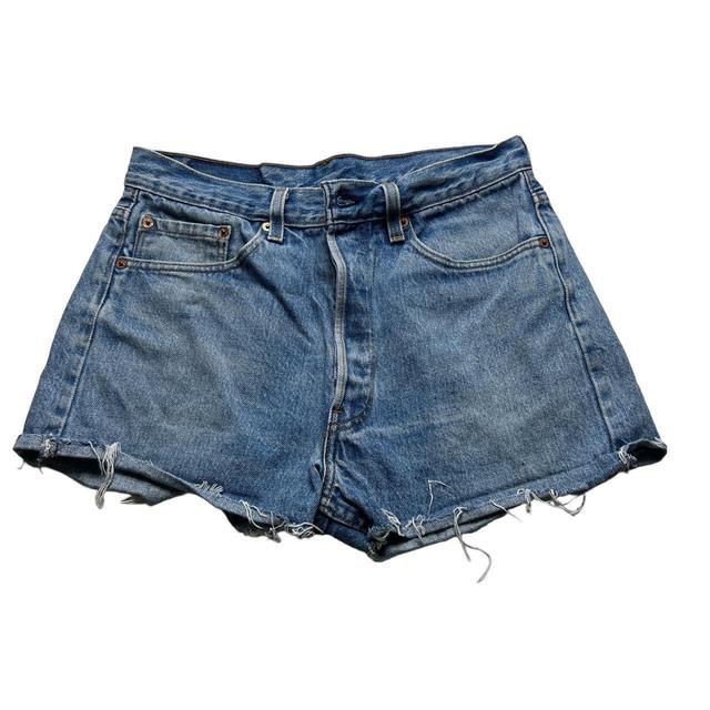 Levi's Men's Shorts - Blue - 30" on Productcaster.