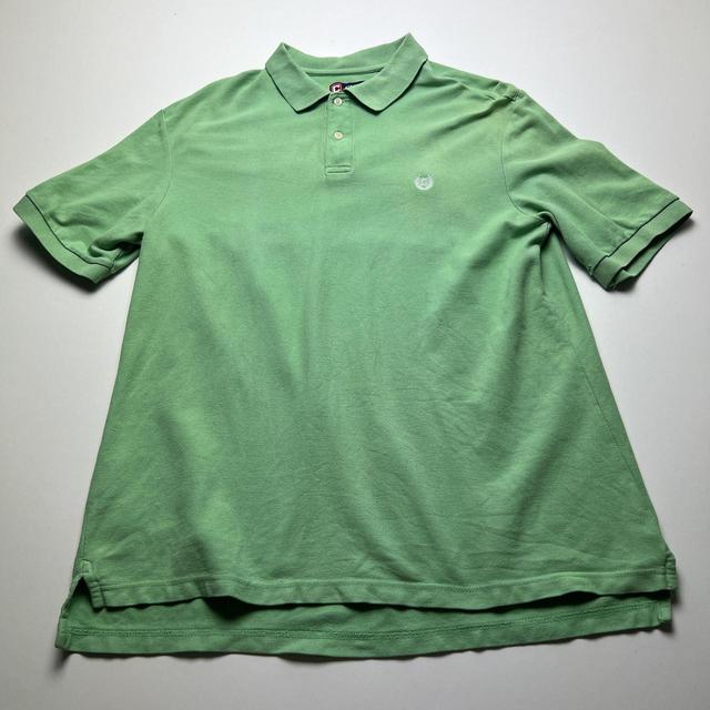 Chaps Men's Polo shirt - Green - L on Productcaster.