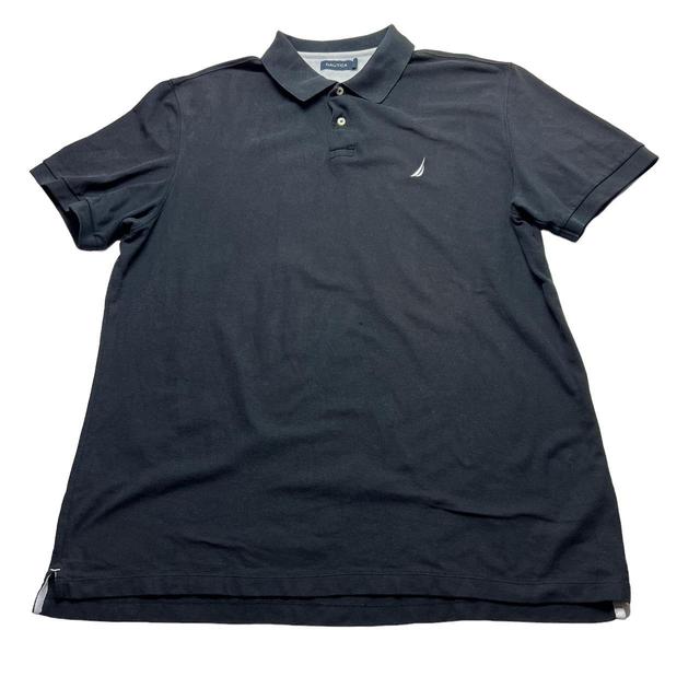 Nautica Men's Polo shirt - Black - XXL on Productcaster.