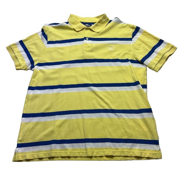 Chaps Men's Polo shirt - Yellow/Blue - XL on Productcaster.