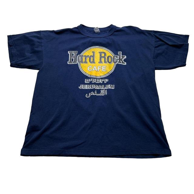 Hard Rock Cafe Women's T-shirt - Navy - L on Productcaster.