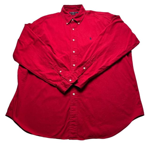 Polo Ralph Lauren Men's Shirt - Red - XL on Productcaster.