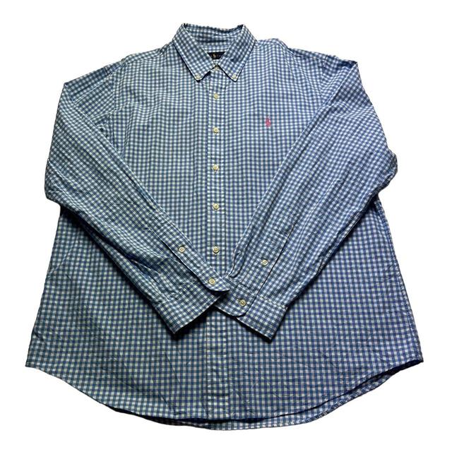 Polo Ralph Lauren Men's Shirt - White/Blue - XL on Productcaster.