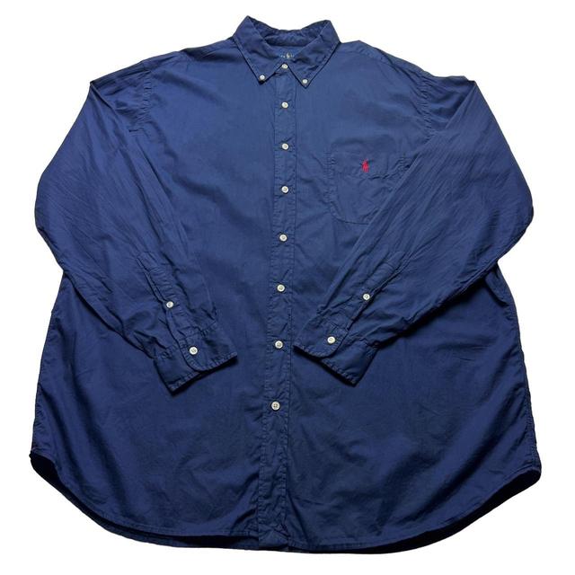 Polo Ralph Lauren Men's Shirt - Navy - XL on Productcaster.