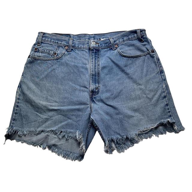 Levi's Men's Shorts - Blue - 36" on Productcaster.