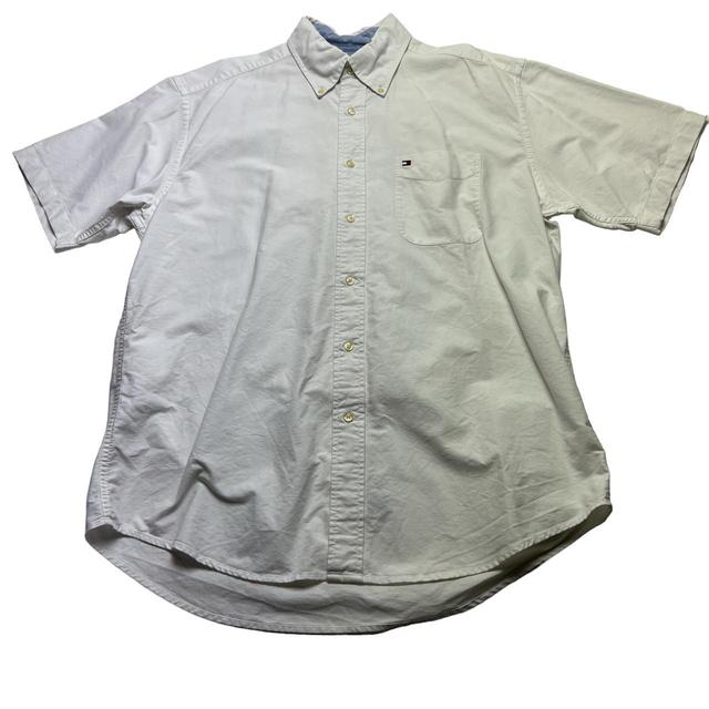 Tommy Hilfiger Men's Shirt - White - M on Productcaster.