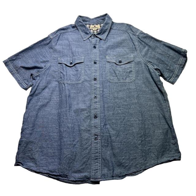 Woolrich Men's Shirt - Blue - XL on Productcaster.