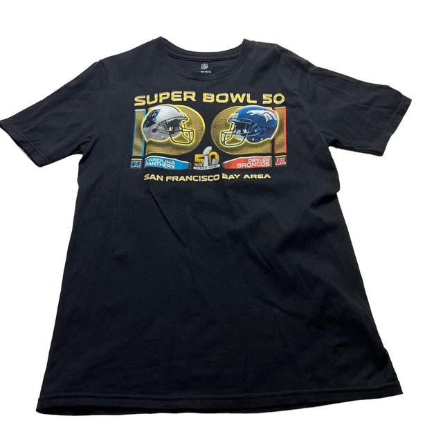 NFL Men's T-shirt - Black - S on Productcaster.