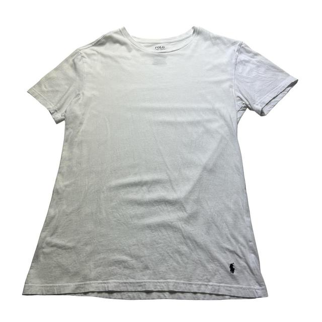 Ralph Lauren Men's T-shirt - White - L on Productcaster.