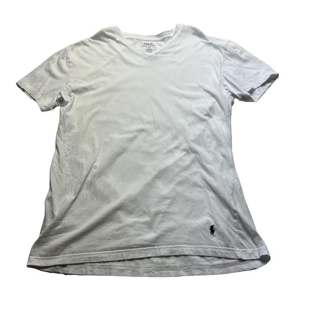 Ralph Lauren Men's T-shirt - White - L on Productcaster.