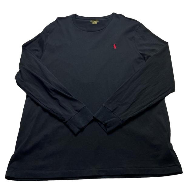 Ralph Lauren Men's T-shirt - Black - XL on Productcaster.