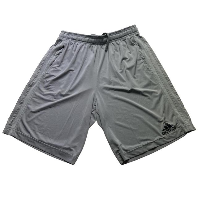 Adidas Men's Shorts - Grey - M on Productcaster.