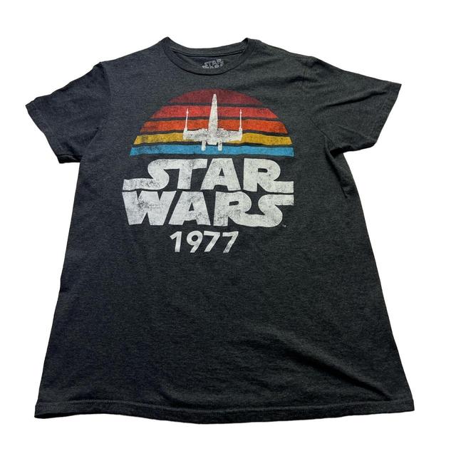 Star Wars Men's T-shirt - Grey - S on Productcaster.