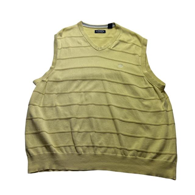 Chaps Men's Jumper - Yellow - XXL on Productcaster.