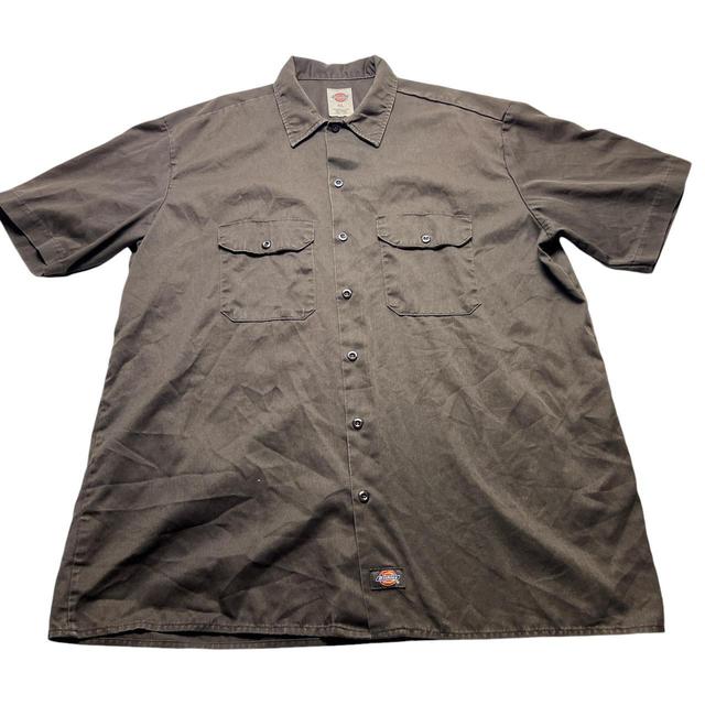 Dickies Men's Shirt - Brown - XL on Productcaster.