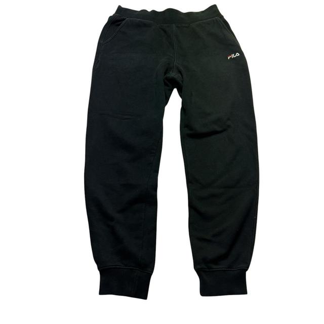 Fila Men's Sweatpants - Black - M on Productcaster.