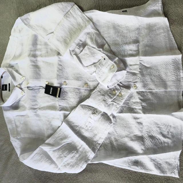 Hugo Boss Men's Shirt - White - XL on Productcaster.