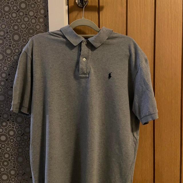 Polo Ralph Lauren Men's Polo shirt - Grey - L on Productcaster.