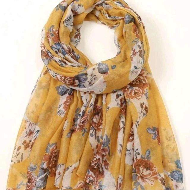 Women's Scarf - Yellow on Productcaster.