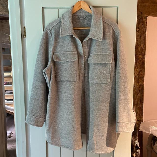 Marks & Spencer Women's Jacket - Grey - L on Productcaster.