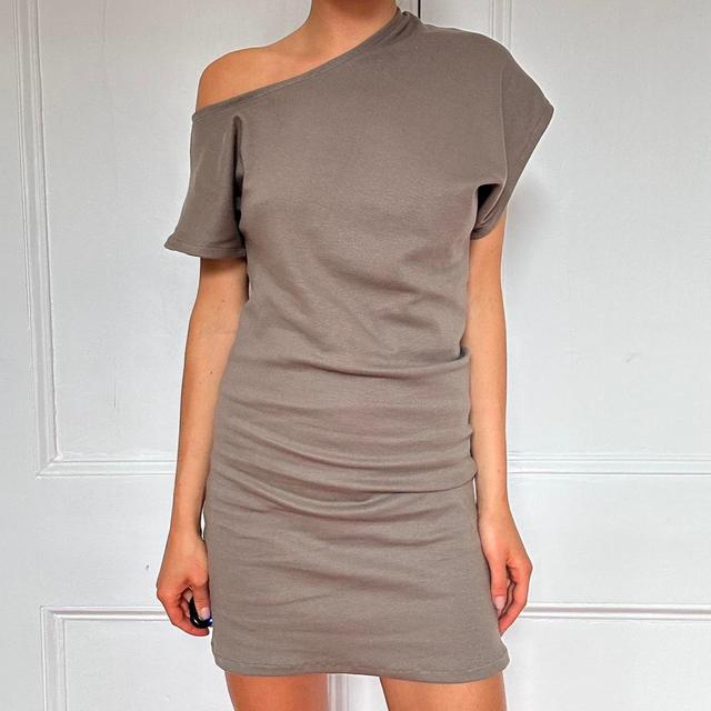 Women's Dress - Khaki - M on Productcaster.