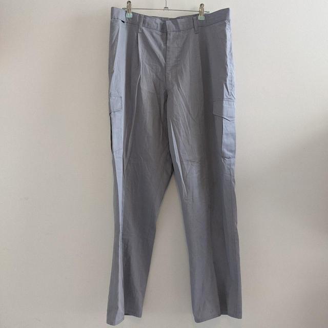 Vintage Men's Trousers - Grey - 36" on Productcaster.