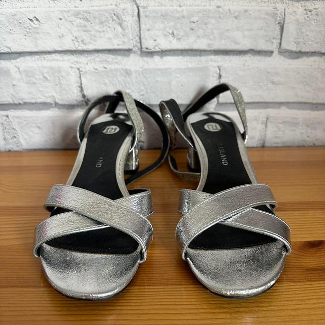 River Island Women's Sandals - Silver - UK 5 on Productcaster.