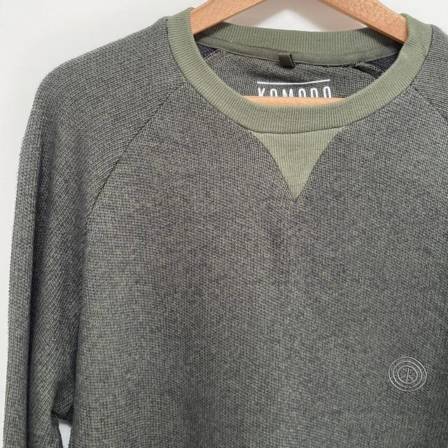 Komodo Men's Sweatshirt - Green/Khaki - L on Productcaster.