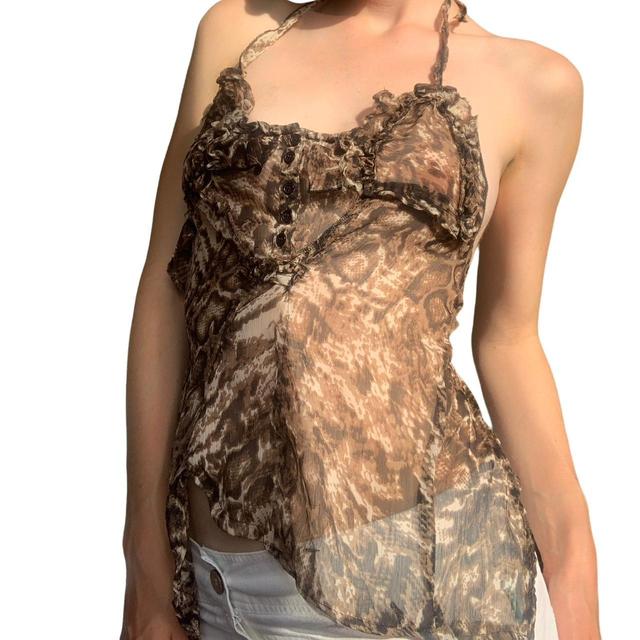 Women's Vest - Tan - M on Productcaster.