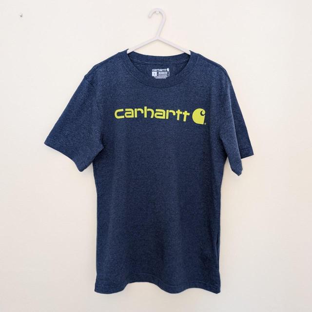 Carhartt WIP Men's T-shirt - Navy - S on Productcaster.