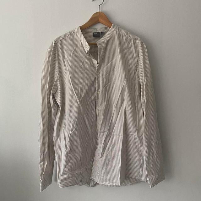 ASOS Men's Shirt - Cream - XL on Productcaster.