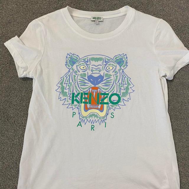 Kenzo Women's T-shirt - White - 6 on Productcaster.