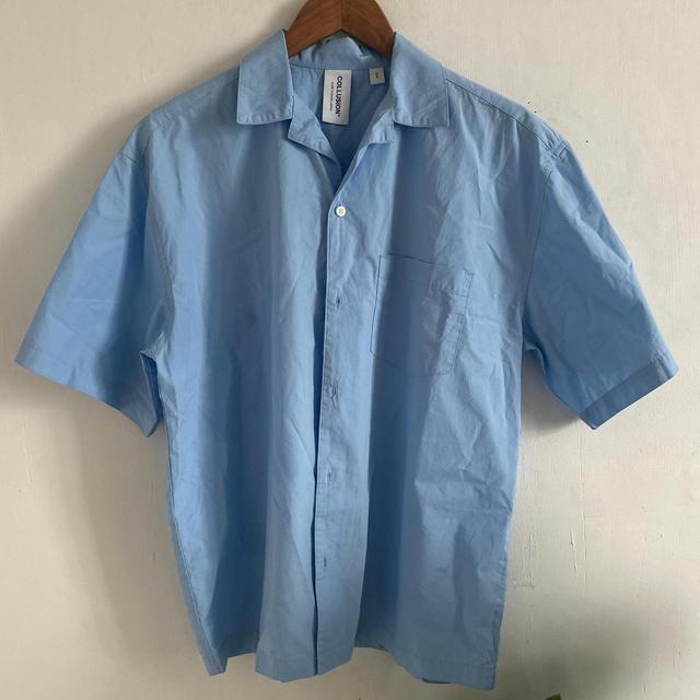 Collusion Men's Shirt - Blue - XXS on Productcaster.