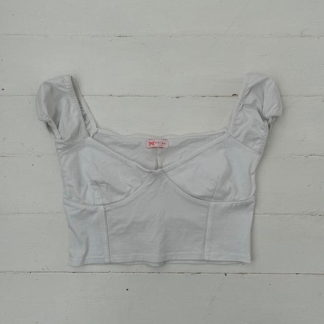 Women's Crop top - White - S on Productcaster.