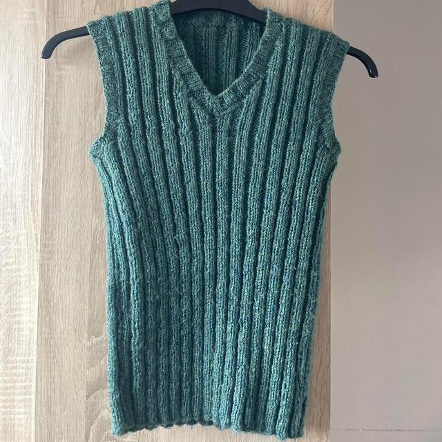 Women's Vest - Green/Blue - 8 on Productcaster.