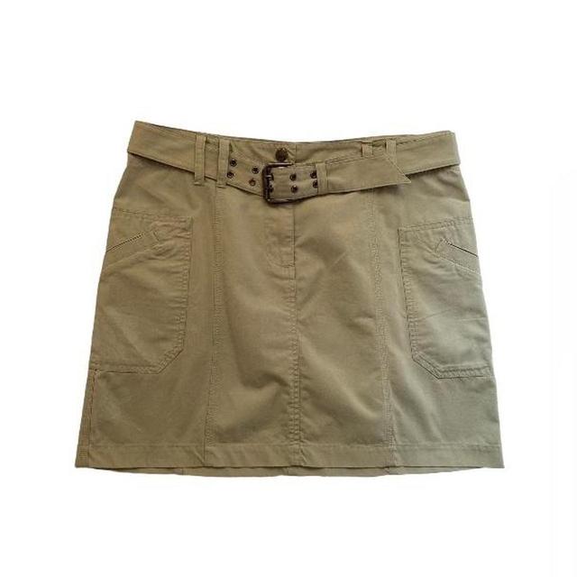 Next Women's Mini Skirt - Cream/Tan - UK 12 on Productcaster.