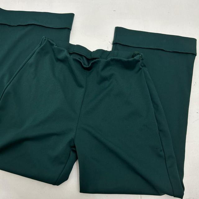 Vintage Women's Trousers - Green - S on Productcaster.