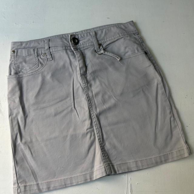 Vintage Women's Skirt - Grey - S on Productcaster.