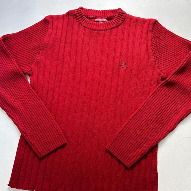 Vintage Women's Jumper - Red/Burgundy - 10 on Productcaster.