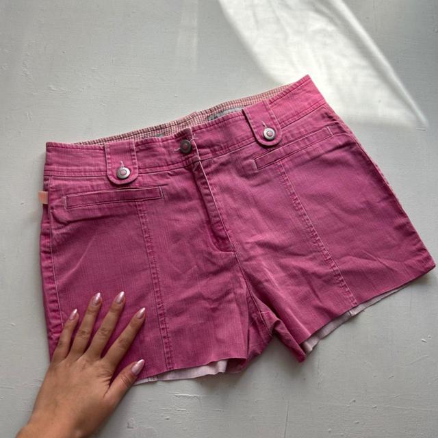 Vintage Women's Shorts - Pink - S on Productcaster.