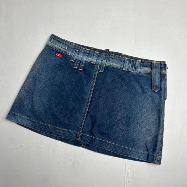 Miss Sixty Women's Mini Skirt - Blue/Navy - S on Productcaster.