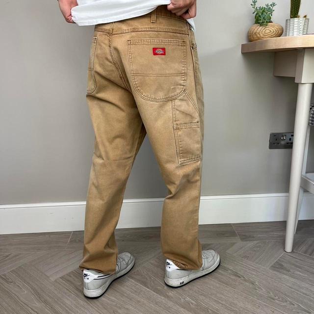 Dickies Men's Straight leg Jeans - Tan/Cream - 36" on Productcaster.