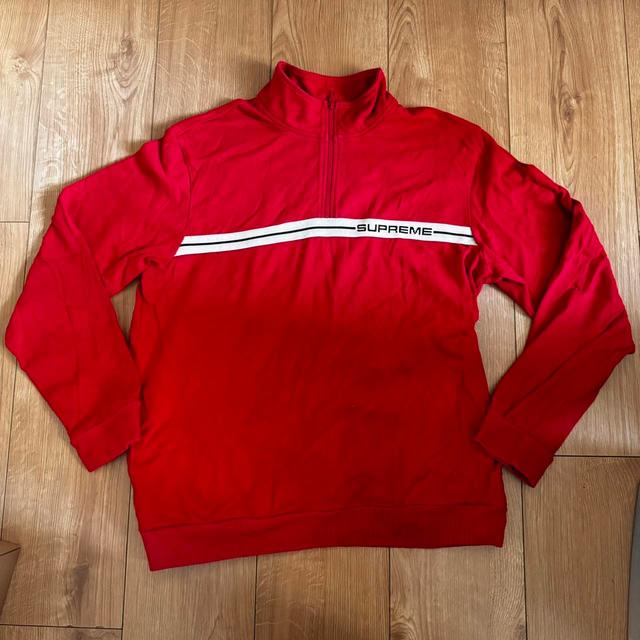 Supreme Men's Sweatshirt - Red - XL on Productcaster.