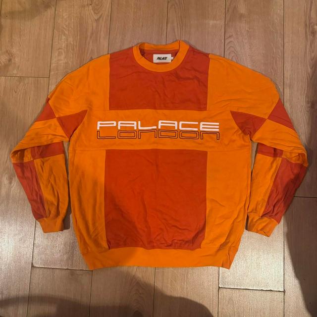 Palace Men's Sweatshirt - Orange - L on Productcaster.