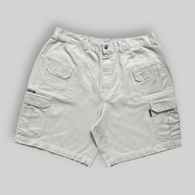 Timberland Men's Shorts - Cream/Tan - 36" on Productcaster.